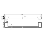 Hansgrohe AddStoris Handdoekhouder (Breedte: 648 mm) | BAUHAUS