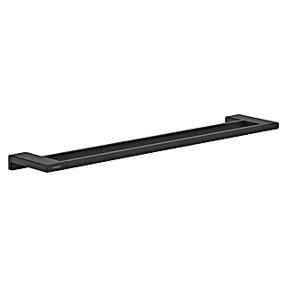 Hansgrohe AddStoris Handdoekhouder Mat Zwart - dubbel (Zwart, Breedte: 648 mm)