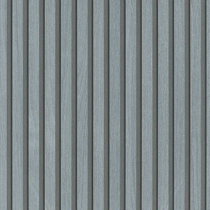 Marburg Travertino Vliestapete Paneel-Optik (Silber, Metalloptik, 10,05 x 0,53 m) | BAUHAUS