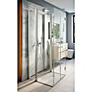 Camargue Vario Duschkabine S92S92 (80 x 202,2 cm, Beschichtet, Glasstärke: 6 mm, Silber, Links x Mitte x Rechts: 80 x 80 x 80 cm) | BAUHAUS