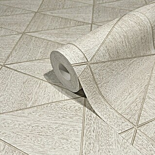 Marburg Travertino Papiertapete (Beige, Grafisch, 10,05 x 0,53 m)