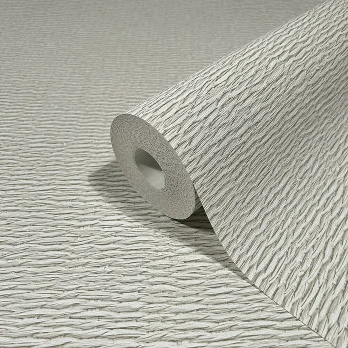 Marburg Travertino Vliestapete Textiloptik - Hellbeige, Sonstiges, 10,05 x 0,53 m - Ein Rollenbild der "Fine Decor Fine Decor-Tapete" in attraktivem Design. Die Tapete bietet eine stilvolle Wandgestaltung.