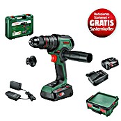 Bosch Power for All 18V Maschinenpaket (Akku-Schlagbohrschrauber AdvancedImpact 18V-80 QuickSnap + reduz. Starter-Kit + gratis Systembox) | BAUHAUS