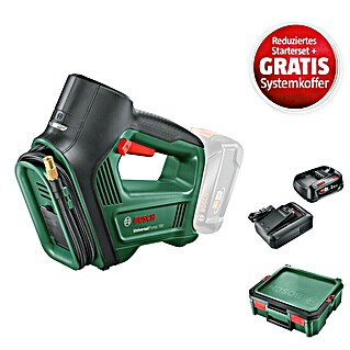 Bosch Power for All 18V Maschinenpaket (Akku-Luftpumpe UniversalPump + reduz. Starter-Kit + gratis Systembox)