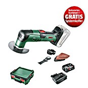 Bosch Power for All 18V Maschinenpaket (Akku-Multifunktionswerkzeug UniversalMulti 18V-32 + reduz. Starter-Kit + gratis Systembox) | BAUHAUS