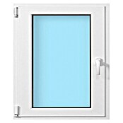 Solid Elements Ventana de aluminio practicable-oscilobatiente (50 x 60 cm, Izquierda, Blanco) | BAUHAUS