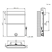 Best Design Elektrische badkamerradiator Brenner-White (Wit, b x h: 50 x 70 cm) | BAUHAUS