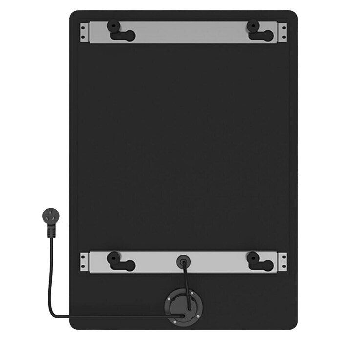 Best Design Elektrische badkamerradiator Brenner-Black (Zwart, b x h: 50 x 70 cm) | BAUHAUS