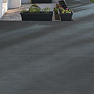 Terrassenfliese Revesto 2.0 (60 x 60 x 2 cm, Anthrazit, Matt)