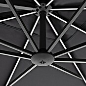 Doppler Ampelschirm myZone AX (Anthrazit, Bespannungsmaß (L x B): 280 x 280 cm) | BAUHAUS