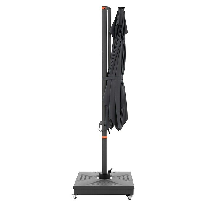 Doppler Ampelschirm myZone AX (Anthrazit, Bespannungsmaß (L x B): 210 x 210 cm) | BAUHAUS