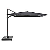 Doppler Ampelschirm myZone AX (Anthrazit, Bespannungsmaß (L x B): 210 x 210 cm) | BAUHAUS