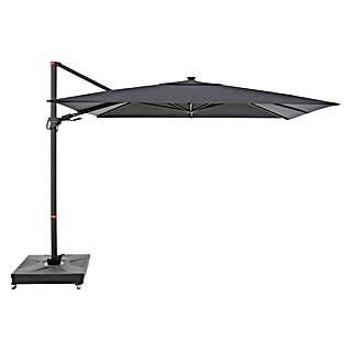 Doppler Ampelschirm myZone AX (Anthrazit, Bespannungsmaß (L x B): 210 x 210 cm)