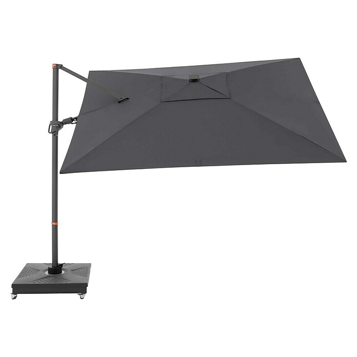 Doppler Ampelschirm myZone AX (Anthrazit, Bespannungsmaß (L x B): 210 x 210 cm) | BAUHAUS