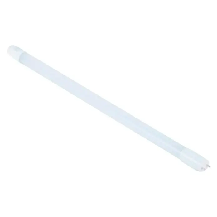 Garza Tubo fluorescente LED - Largo: 150 cm, Blanco frío, 24 W, 2.400 lm, G13 - Primer plano de un tubo LED brillante, ideal para soluciones de iluminación de bajo consumo.