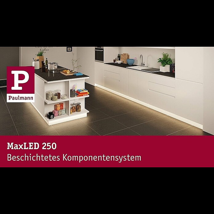 Paulmann MaxLED 250 LED-Band RGBW beschichtet IP44 (Länge: 1 m, Lichtfarbe: RGBW, 7 W, 270 lm, Anwendungsbereich: Außen) | BAUHAUS