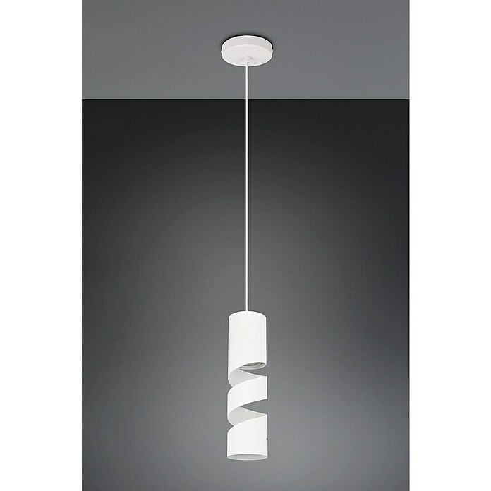 Trio Lighting Stream Lámpara colgante (10 W, Ø x Al: 12 x 150 cm, Blanco, GU10) | BAUHAUS