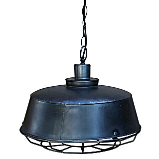 Tween Light Lámpara colgante redonda (25 W, Ø x Al: 40 x 110 cm, Negro, E27)