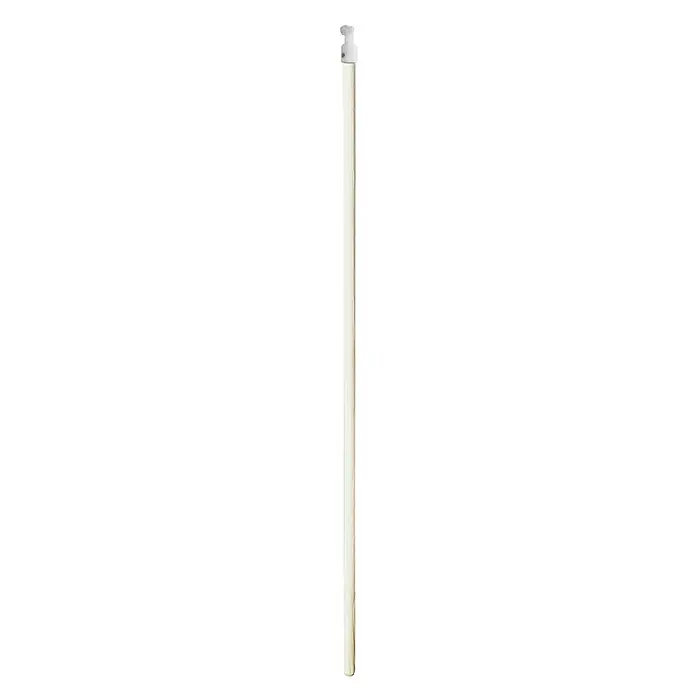 Star Stairs Griffstange - Ø x L: 2 x 93 cm, Passend für: Star Stairs Bodentreppen - Weiße Gardinenstange mit Endstück zur einfachen Aufhängung von Vorhängen, ideal für jedes Fenster.