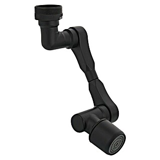 Rousseau Pieza prolongadora para grifo (Específico para: Grifería de baño y cocina, Negro)
