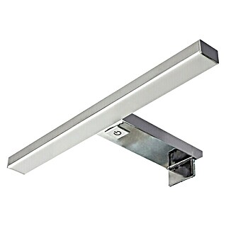 Aplique LED para espejo Leo 60 cm (12 W, Cromo, L x An x Al: 13 x 60 x 4,2 cm)