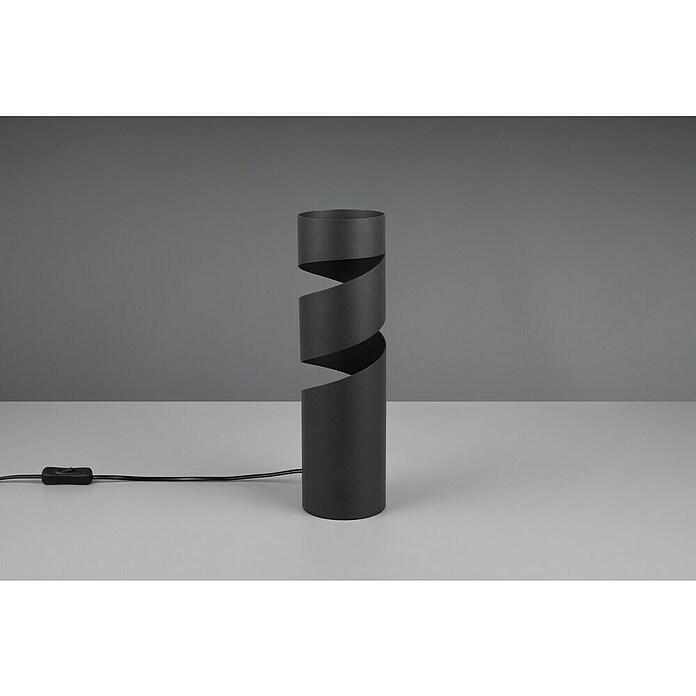 Trio Lighting Stream Lámpara de sobremesa (10 W, Ø x Al: 10 x 35 cm, Negro, GU10) | BAUHAUS