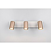Trio Lighting Marley Regleta 3 luces (35 W, L x An x Al: 9 x 48 x 15 cm, Gris, Marrón, GU10) | BAUHAUS