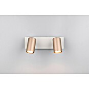 Trio Lighting Marley Regleta 2 luces (35 W, L x An x Al: 9 x 30 x 15 cm, Gris, Marrón, GU10) | BAUHAUS