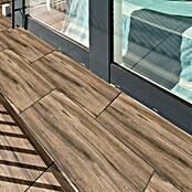 Terrassenfliese Strobus (40 x 120 x 2 cm, Ebony/Braun, Matt) | BAUHAUS