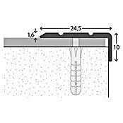 LOGOCLIC Winkelprofil 160 (Sahara, 1 m x 24,5 mm x 10 mm, Montageart: Schrauben)