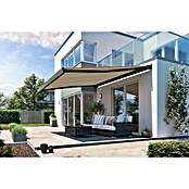 Solid Elements Vollkassettenmarkise Solid-X-Compact 320715 (Beige/Braun, Farbe Gestell: Anthrazitgrau, Breite: 5,5 m, Ausfall: 3 m) | BAUHAUS