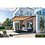 Solid Elements Vollkassettenmarkise Solid-X-Compact 8430 (Beige/Rot, Farbe Gestell: Anthrazitgrau, Breite: 5,5 m, Ausfall: 2,5 m) | BAUHAUS