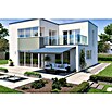 Solid Elements Vollkassettenmarkise Solid-X-Compact 320916 (Blau/Schwarz, Farbe Gestell: Anthrazitgrau, Breite: 5,5 m, Ausfall: 2,5 m) | BAUHAUS