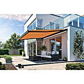 Solid Elements Vollkassettenmarkise Solid-X-Compact 320180 (Gelb/Orange, Farbe Gestell: Anthrazitgrau, Breite: 3 m, Ausfall: 2 m) | BAUHAUS