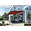 Solid Elements Vollkassettenmarkise Solid-X-Compact S-2209 (Rot, Farbe Gestell: Anthrazitgrau, Breite: 2,5 m, Ausfall: 1,5 m) | BAUHAUS