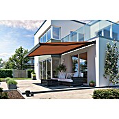 Solid Elements Vollkassettenmarkise Solid-X-Compact 744 (Orange/Braun, Farbe Gestell: Anthrazitgrau, Breite: 2 m, Ausfall: 1,5 m) | BAUHAUS