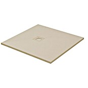 Duschwanne Kunststein (L x B x H: 90 x 90 x 2,6 cm, Kunststoff, Sand, Form Wanne: Quadratisch) | BAUHAUS