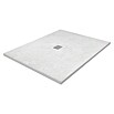 Duschwanne Kunststein (L x B x H: 80 x 80 x 2,6 cm, Kunststoff, Weiß, Form Wanne: Quadratisch) | BAUHAUS