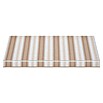 Solid Elements Vollkassettenmarkise Solid-X-Compact 6171 (Braun/Beige, Farbe Gestell: Graualuminium, Breite: 5 m, Ausfall: 1,5 m) | BAUHAUS