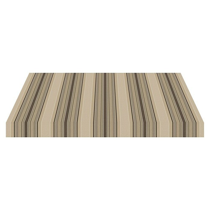 Solid Elements Vollkassettenmarkise Solid-X-Compact 320715 (Beige/Braun, Farbe Gestell: Graualuminium, Breite: 6 m, Ausfall: 2,5 m) | BAUHAUS
