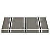 Solid Elements Vollkassettenmarkise Solid-X-Compact A131 (Grau/Weiß, Farbe Gestell: Graualuminium, Breite: 6 m, Ausfall: 2,5 m) | BAUHAUS
