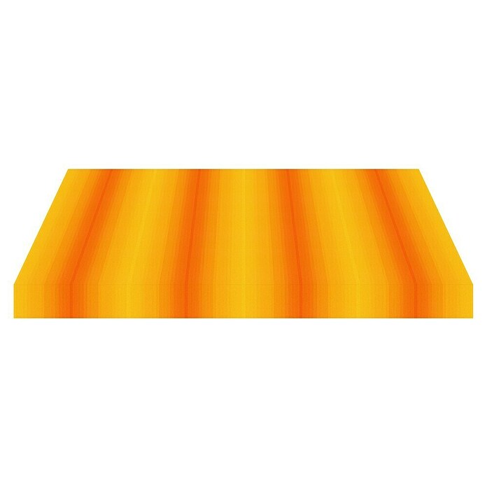 Solid Elements Vollkassettenmarkise Solid-X-Compact 320180 (Gelb/Orange, Farbe Gestell: Graualuminium, Breite: 3 m, Ausfall: 2,5 m) | BAUHAUS