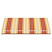 Solid Elements Vollkassettenmarkise Solid-X-Compact 8430 (Beige/Rot, Farbe Gestell: Graualuminium, Breite: 5 m, Ausfall: 1,5 m) | BAUHAUS