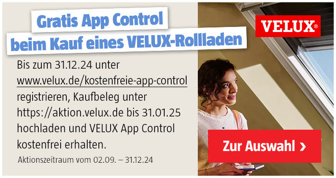 Velux Aktion App Control