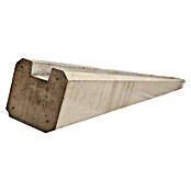 Beckers Betonzaun Zaunpfosten Klassik (11,5 x 11,5 x 298 cm, Betongrau, Beton, Anfangspfosten) | BAUHAUS