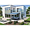 Solid Elements Vollkassettenmarkise Solid-X-Compact 320916 (Blau/Schwarz, Farbe Gestell: Reinweiß, Breite: 3 m, Ausfall: 1,5 m) | BAUHAUS