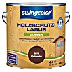 swingcolor Holzschutzlasur (Palisander, 4 l, Seidenmatt, Lösemittelbasiert)