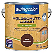 swingcolor Holzschutzlasur (Palisander, 4 l, Seidenmatt, Lösemittelbasiert)