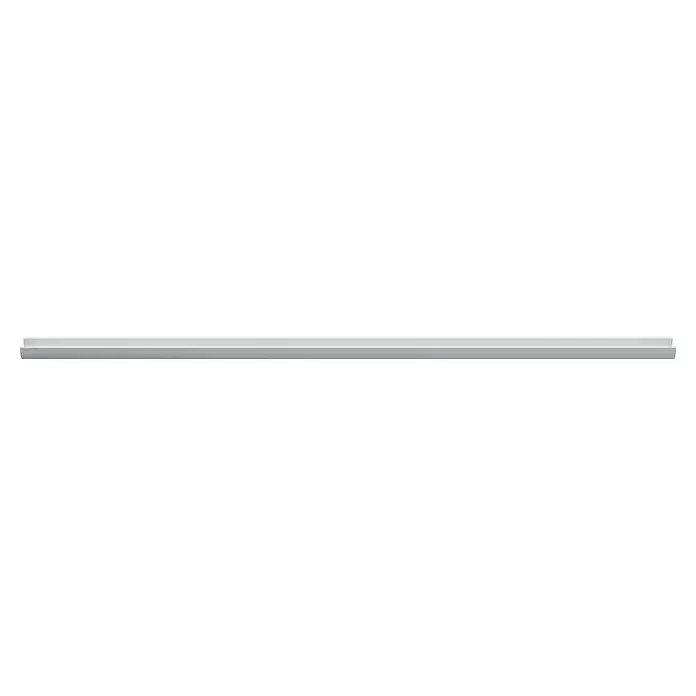 Marley Dachrinne - Nennweite: 100 mm, Länge: 300 cm, Kunststoff, Weiß - Graue Wandleiste für einen sauberen Übergang zwischen Wand und Boden, ideal für jeden Raum.