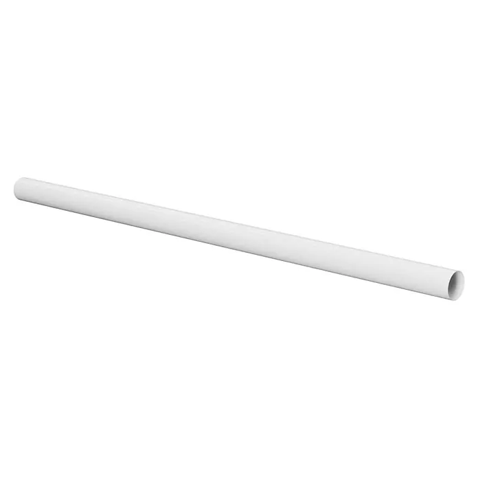 Marley Fallrohr - Nennweite: 53 mm, Länge: 250 cm, Kunststoff, Weiß - Weißes PVC-Rohr für Sanitärinstallationen. Das glatte Rohr ist ideal für Abwasserleitungen und schützt Kabel vor Beschädigungen.